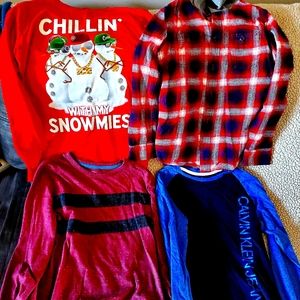 Lot of boys 10/12 shirts